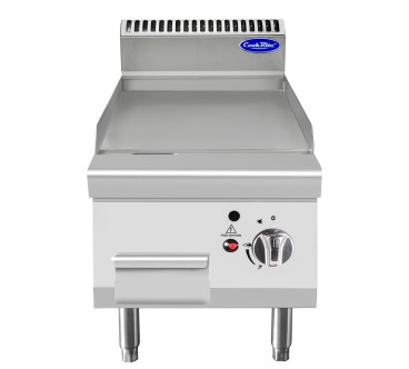 Plancha Gas Natural Lisa 7kW 400x700x547mm
