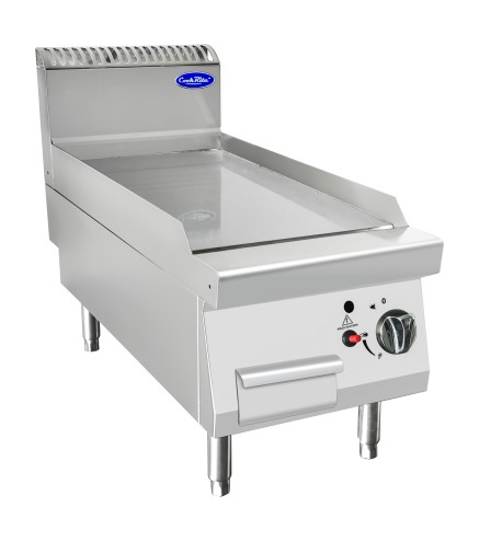 Plancha Gas Natural Lisa 7kW 400x700x547mm