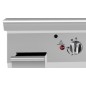 Plancha Gas Natural Lisa 7kW 400x700x547mm