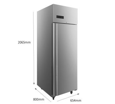 Armario Congelador De Acero GN2/1 Inox Capacidad 488L