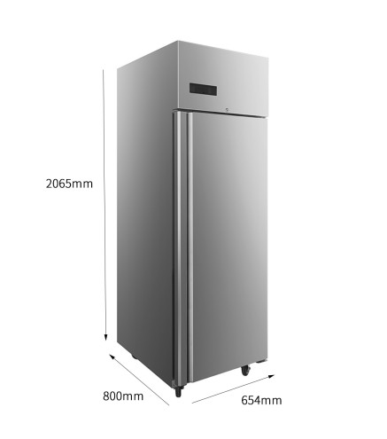 Armario Frigorífico Estándar De Acero GN2/1 Inox Capacidad 488L