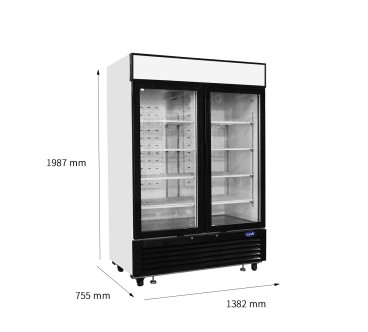 Armario Refrigerador Para Bebidas Ventilado Capacidad 1270L 0°/ +8°C