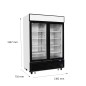 Armario Refrigerador Para Bebidas Ventilado Capacidad 1270L 0°/ +8°C Armario Refrigerador Para Bebidas Ventilado Capacidad 1270L 0°/ +8°C