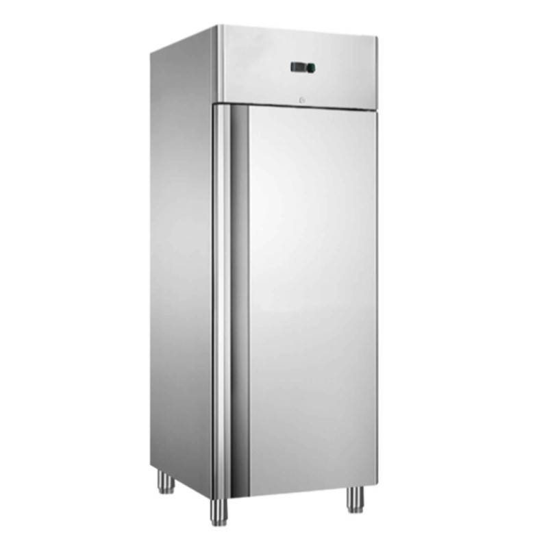 Congelador Vertical Inox Ventilado De 1 Puerta 610L , -18 ℃ ~ 25 ℃, 590W, 740*830*2010MM Congelador Vertical Inox Ventilado De 1 Puerta 610L , -18 ℃ ~ 25 ℃, 590W, 740*830*2010MM