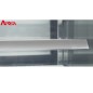 Mostrador De Pasteles Inox - Vitrina Refrigerada Cristales Frontales Curvos - Ventilada 2°/+8°C 1500X750X1350MM Mostrador De Pasteles Inox - Vitrina Refrigerada Cristales Frontales Curvos - Ventilada 2°/+8°C 1500X750X1350MM