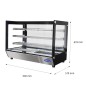 Vitrina Caliente Rectangular De 160L 900×580×678MM 30~90℃ Vitrina Caliente Rectangular De 160L 900×580×678MM 30~90℃