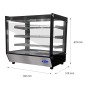 Vitrina Caliente Rectangular De 120L  700×580×678MM 30～90℃