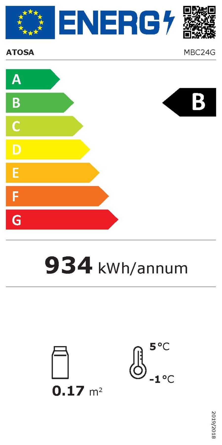 Armario frigorífico TN MINI  1Pcon puerta cristal 220-240V/150W 1.7kWh/24H 620X675X870MM  TEMP-2°/+8°C   Energy B 平面台单门冷藏陈列柜 -